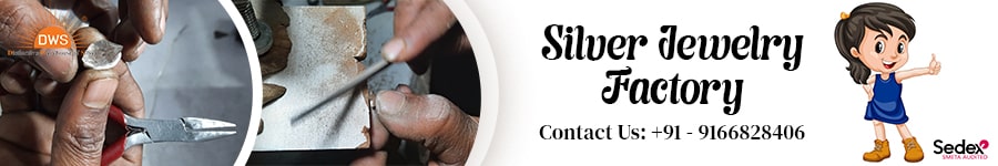 Silver Jewelry Factory in India